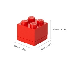 LEGO Mini Box 46 x 46 x 43 - červená