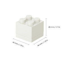 LEGO Mini Box 4 - White