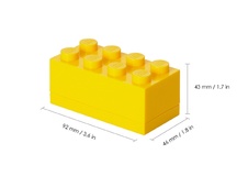 LEGO Mini Box 8 - Yellow