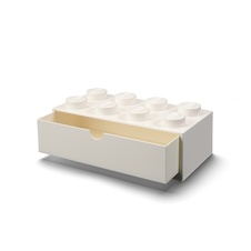 LEGO Desk Drawer 8 - White
