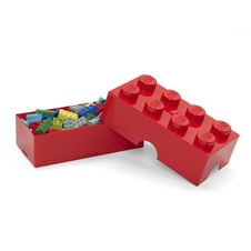 LEGO box na svačinu 100 x 200 x 75 mm - červená - 40231730_2.jpg