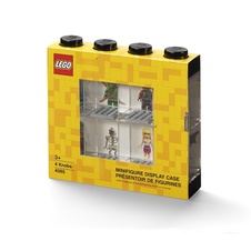 LEGO zberateľská skrinka na 8 minifigúrok - čierna