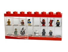 LEGO Minifigure Display Case 16 Figures - Red