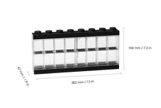 LEGO Minifigure Display Case 16 Figures Black