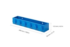 LEGO Book Rack - Blue