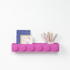 LEGO Book Rack - Pink