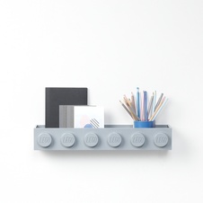 LEGO Book Rack - Grey