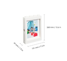 LEGO Picture Frame - White