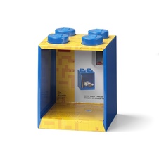 LEGO Brick Shelf 4 Knobs - Blue