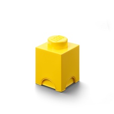 LEGO Storage Brick 1 - Yellow