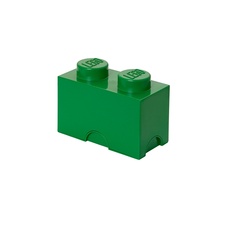 LEGO úložný box 2 - tmavo zelená