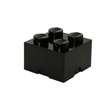 LEGO úložný box 4 - čierna