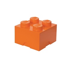 LEGO Storage Brick 4 - Bright Orange