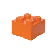 LEGO úložný box 4 - oranžová