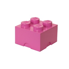 LEGO úložný box 4 - ružová