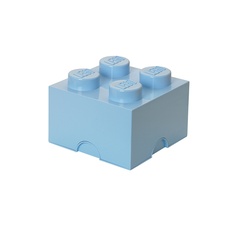 LEGO Storage Brick 4 - Light Royal Blue