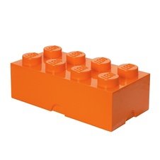 LEGO úložný box 8 - oranžová