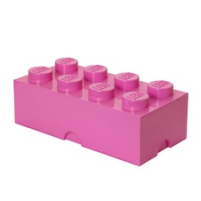 LEGO úložný box 8 - ružová