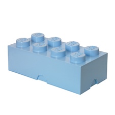 LEGO úložný box 8 - svetlo modrá