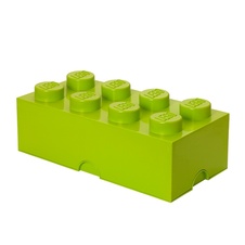 LEGO úložný box 8 - světle zelená