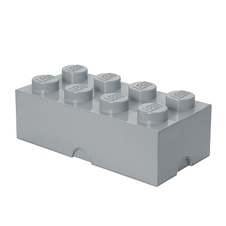 LEGO Storage Brick 8 - Medium Stone Grey