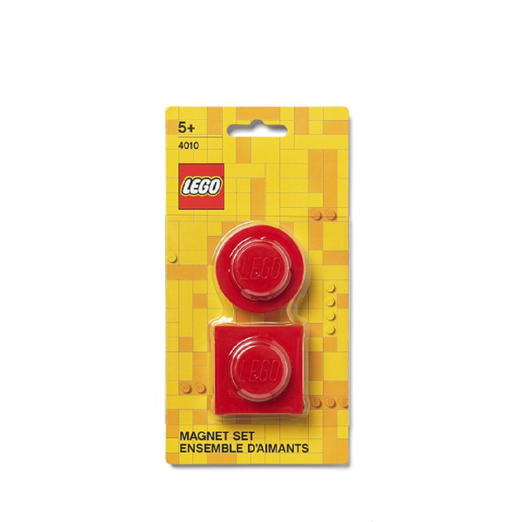 LEGO Magnet Set, 2 Pcs - Red