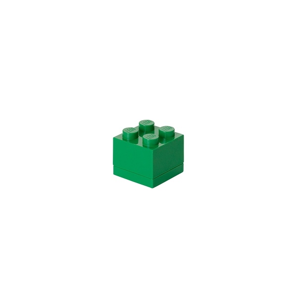 LEGO Mini Box 46 x 46 x 43 - tmavo zelená