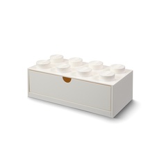 LEGO Desk Drawer 8 - White