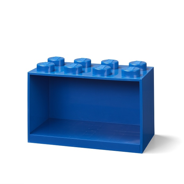 LEGO Brick 8 závěsná police - modrá