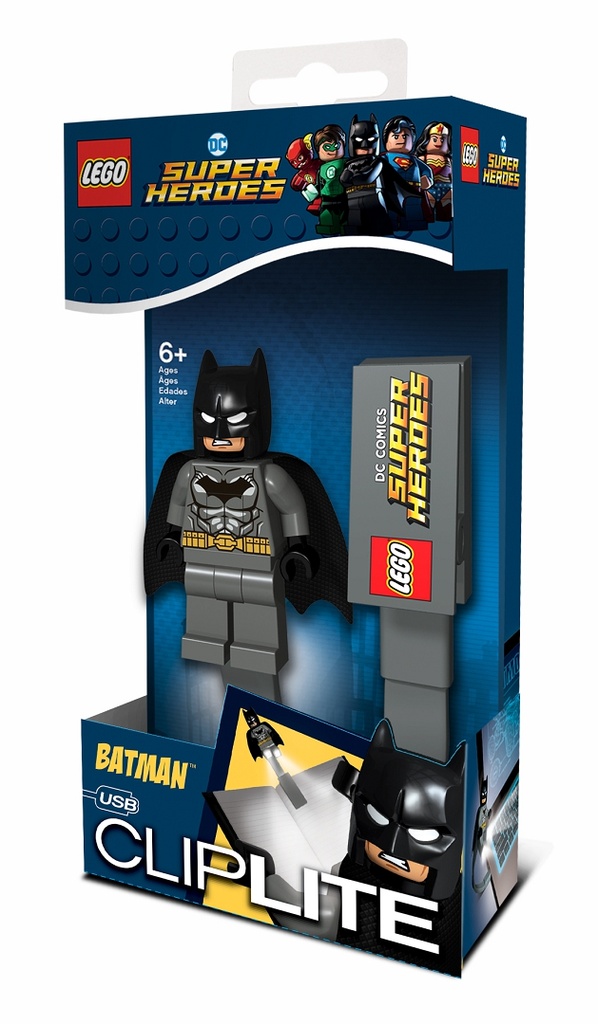LEGO DC Super Heroes Grey Batman Book Light