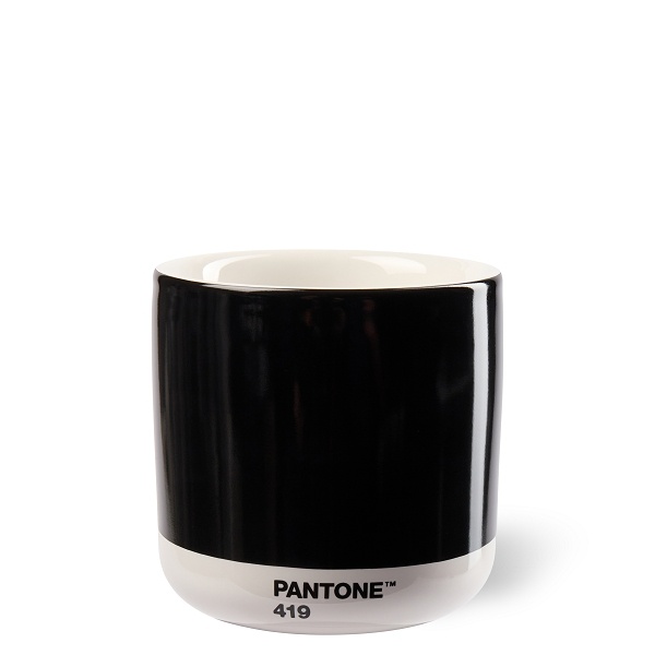 PANTONE Latte termo hrnček - Black 419