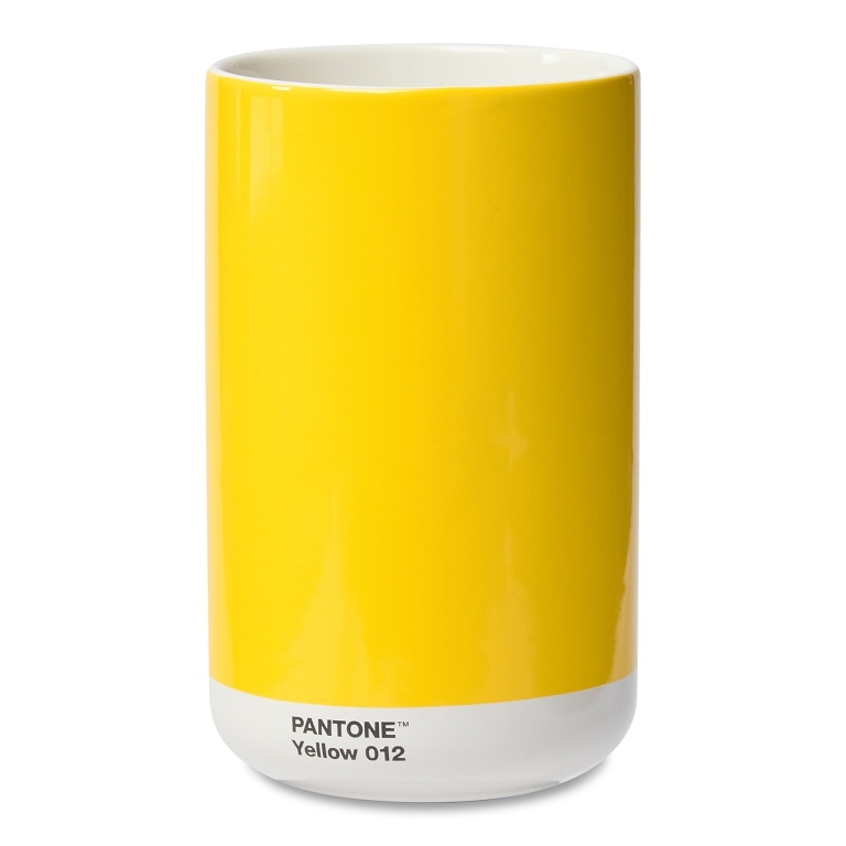 PANTONE Keramická váza 1 L - Yellow 012