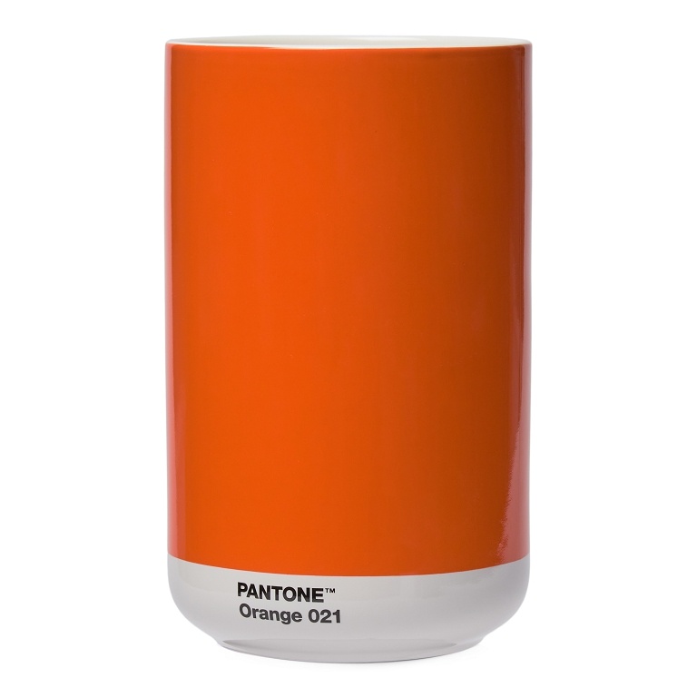 PANTONE Keramická váza 1 L - Orange 021