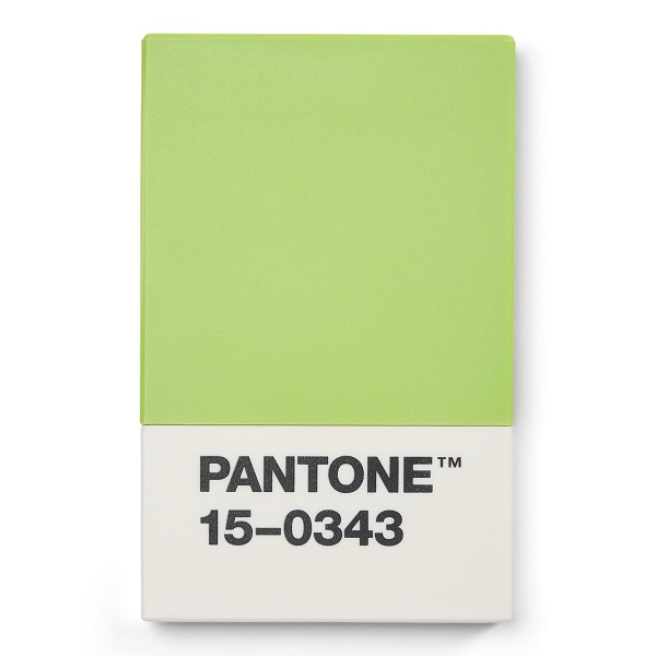 PANTONE Pouzdro na vizitky dárkové balení - Green 15-0343
