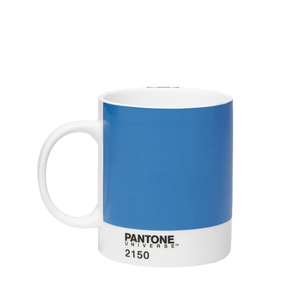 PANTONE Large Cup With Handle - Bone China - Blue 2150