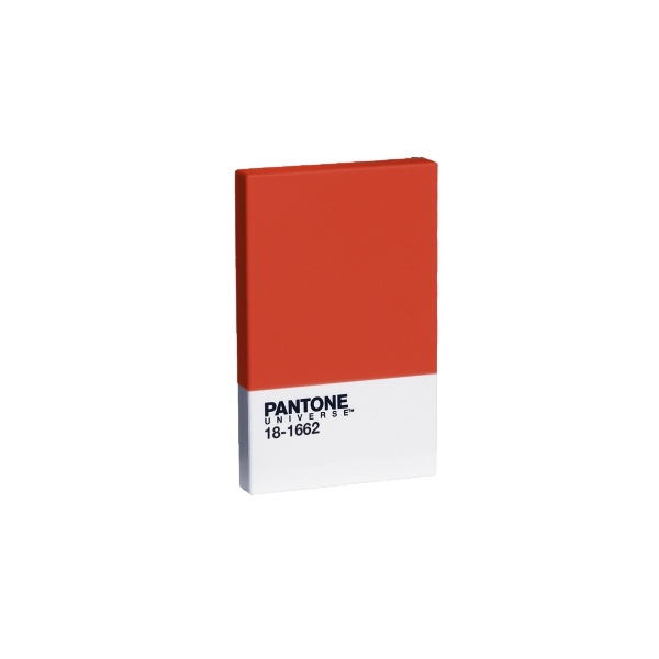 PANTONE Pouzdro na vizitky - Flame Scarlet 18-1662