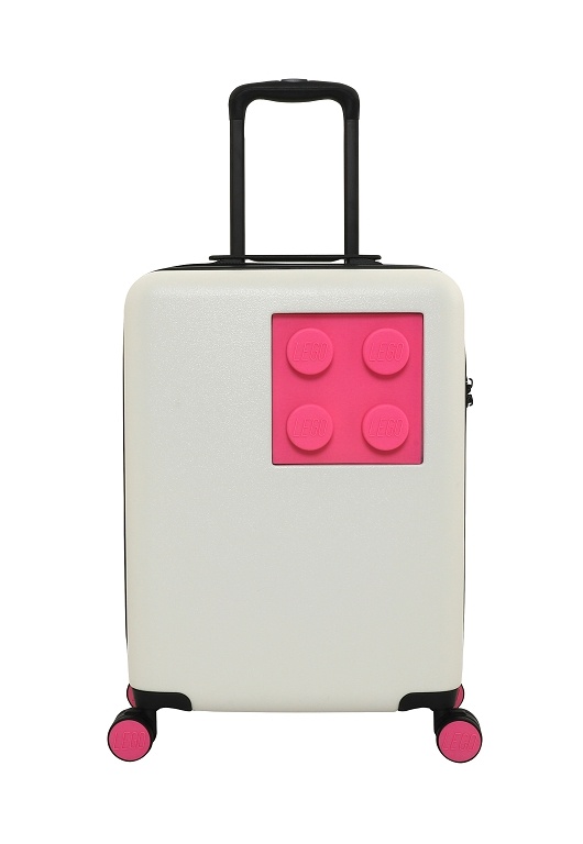 LEGO Luggage URBAN 20" - OFF WHITE/ BRIGHT PURPLE