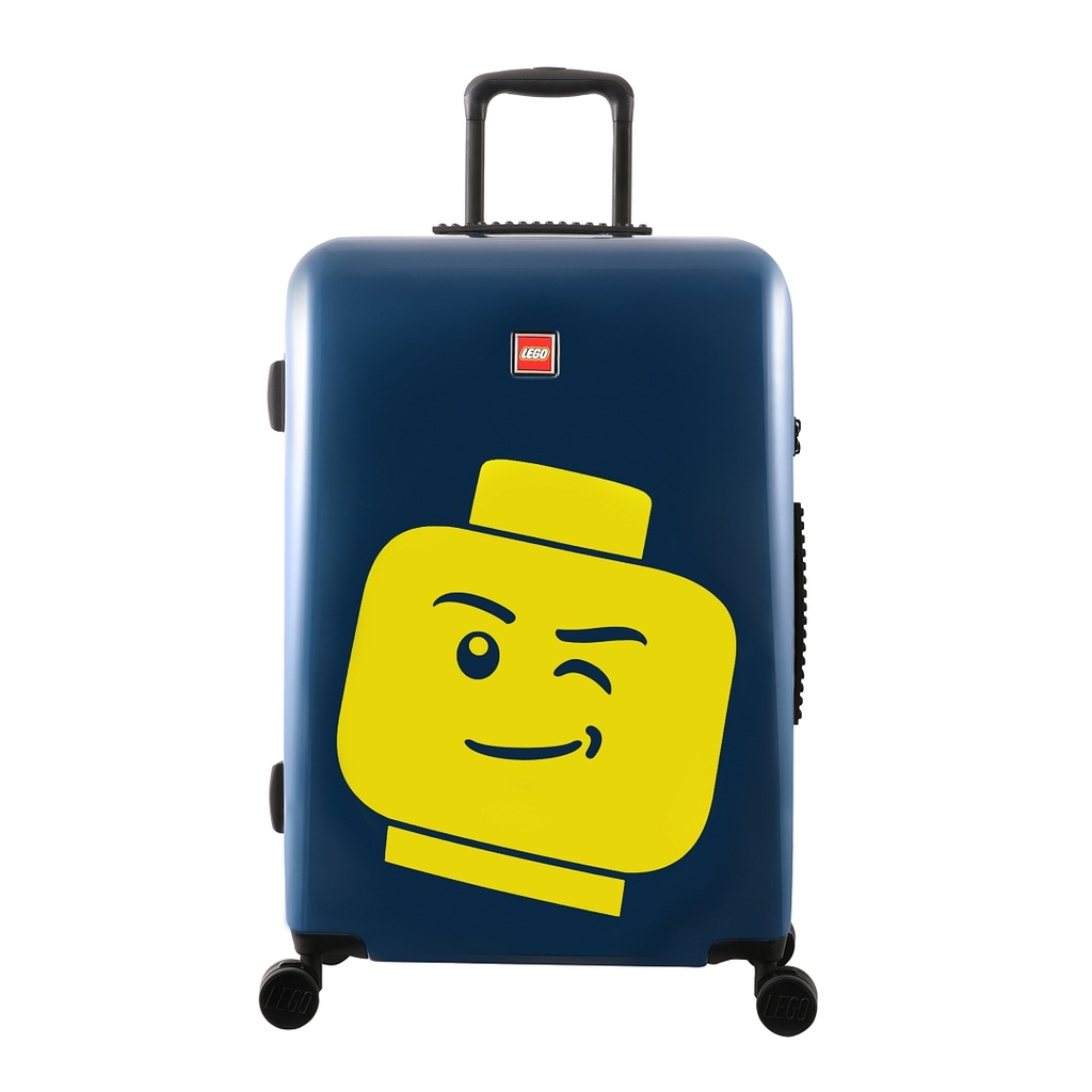 LEGO Luggage ColourBox Minifigure Head 24" - LEGO®Minifigure Head, Navy