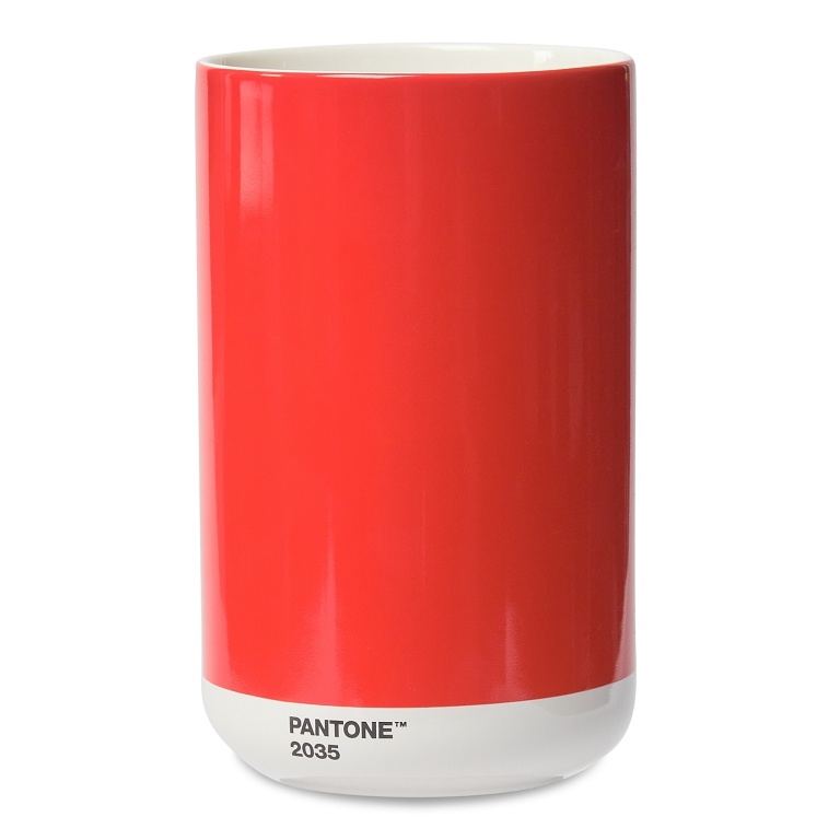 PANTONE Keramická váza 1 L - Red 2035