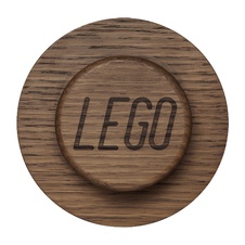 LEGO dřevěný věšák na zeď, 3 ks (dub - tmavě mořený) - 40160901_3.jpg