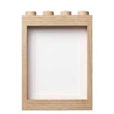 LEGO drevený rámček na obrázky (svetlé drevo)