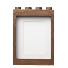 LEGO 1x4 Wooden Picture Frame - Oak Dark Stained