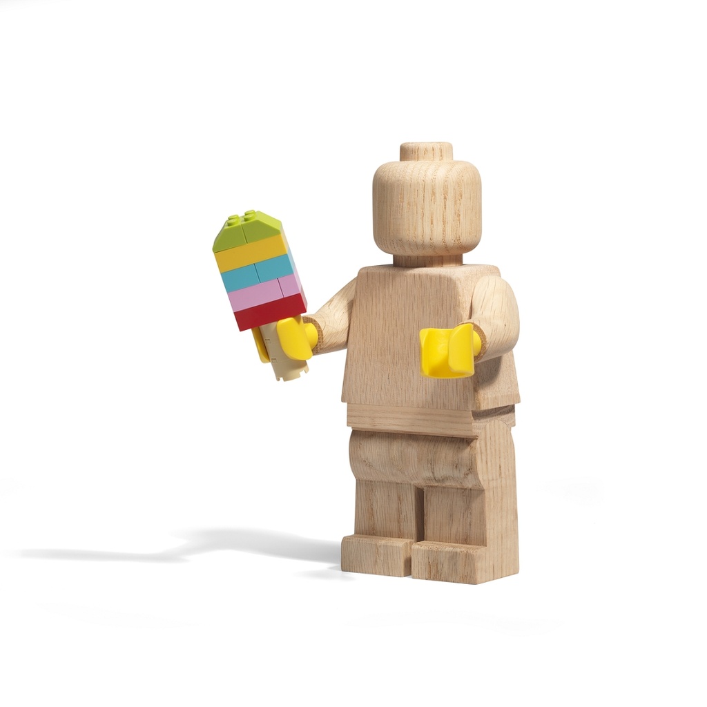 LEGO dřevěná figurka (dub - ošetřený mýdlem)
