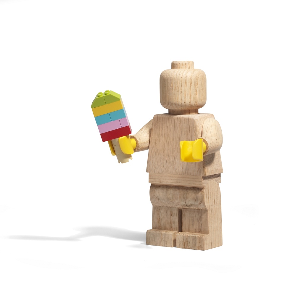 Lego cheap wood minifigure