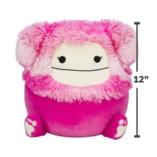 SQUISHMALLOWS Ružový Yeti - Heiley, 30 cm