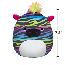 SQUISHMALLOWS Safiyah the Rainbow Zebra