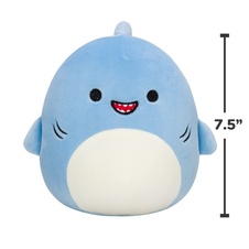 SQUISHMALLOWS Rey the Blue Shark