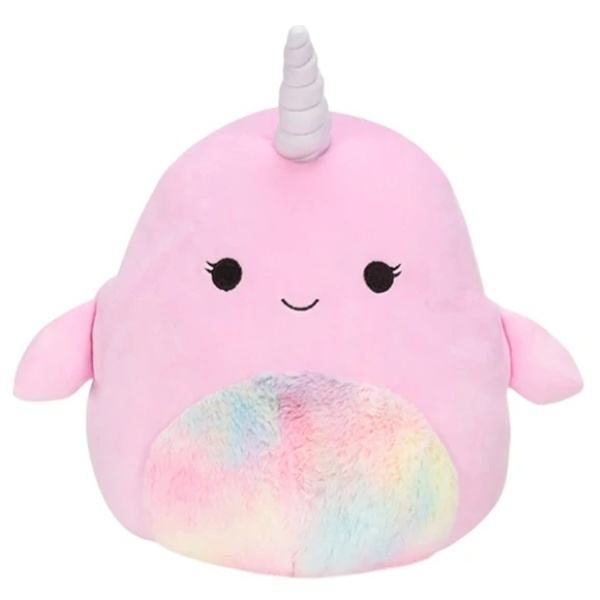 SQUISHMALLOWS Esme the Pink Narwhal, 30 cm