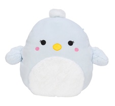 SQUISHMALLOWS Modrý vták - Camden, 30 cm