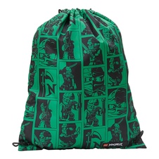 LEGO Ninjago Green EASY - School Bag 3 Pcs set